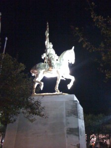 St. Joan of Arc at the foot of Decatur Street.  